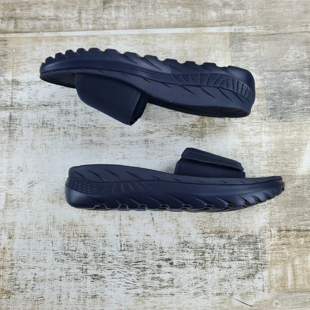 Vionic Rejuvenate Recovery Unisex Slides Sandals Mens 11.5 / Womens 13 Dark Navy
